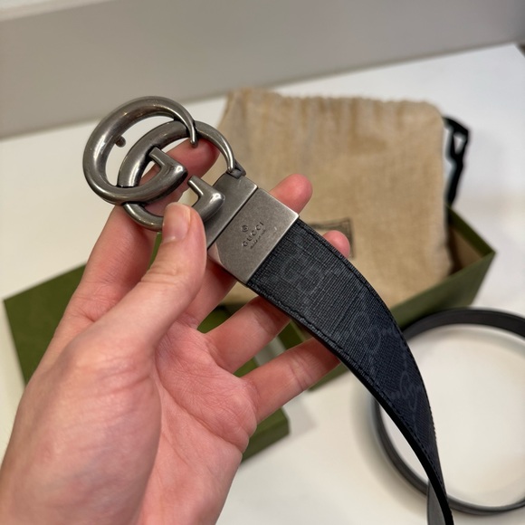 DISCONTINUED Gucci GG Marmont reversible belt - Picture 6 of 13
